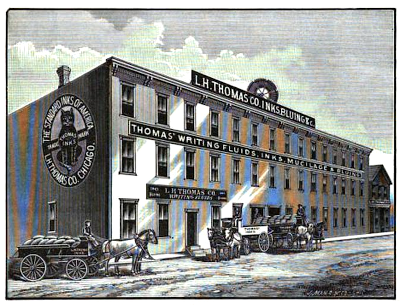 L. H. Thomas Co. factory Rogers Park