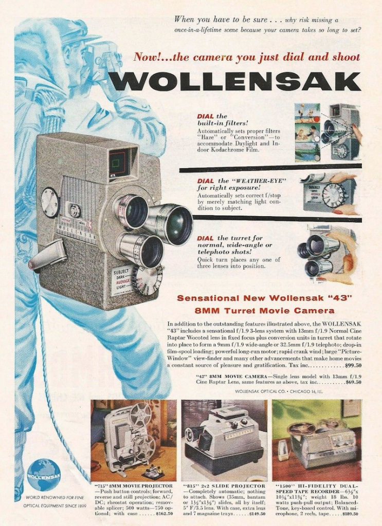 Wollensak ad