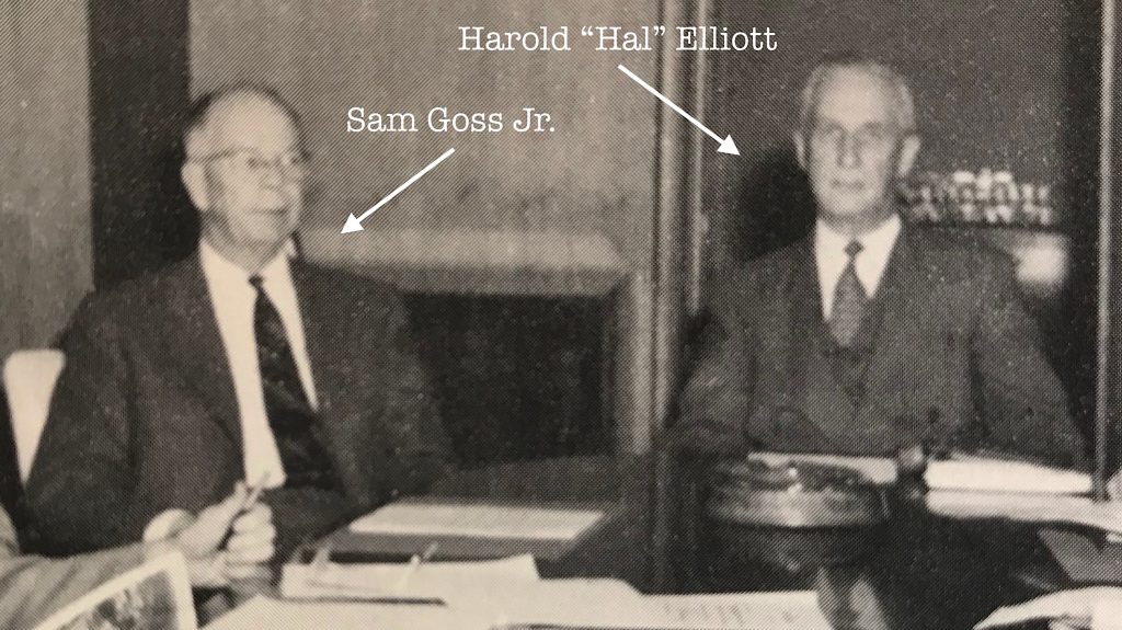 Sam Goss and Hal Elliott