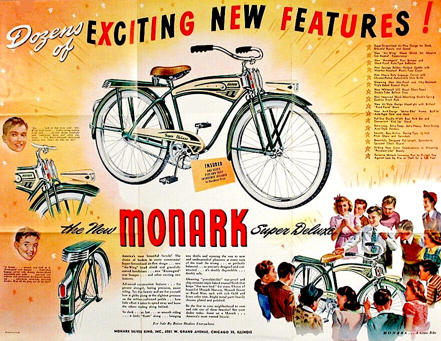 Monark Silver King Inc. est. 1934 Made in Chicago Museum