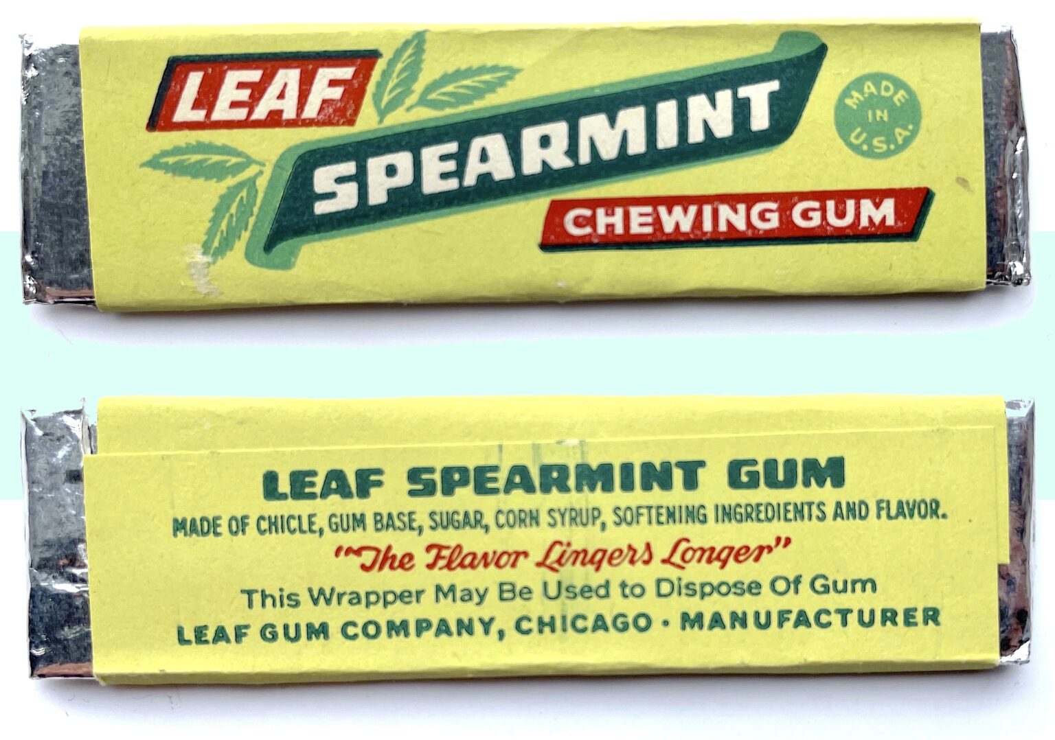 Leaf Gum Company, est. 1940 MadeinChicago Museum
